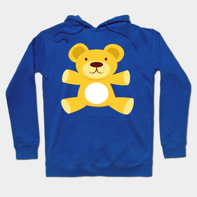 Teddy Bear Hoodie by vladocar